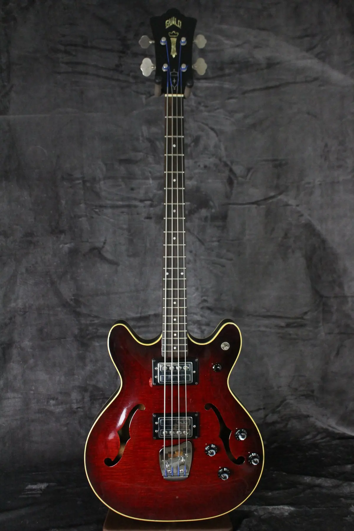 1971 Guild Starfire Ii Bass Cherry 1