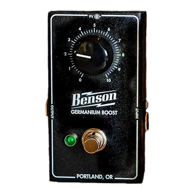 Benson Amps Germanium Boost Studio Black *Free Shipping In The Us* 1