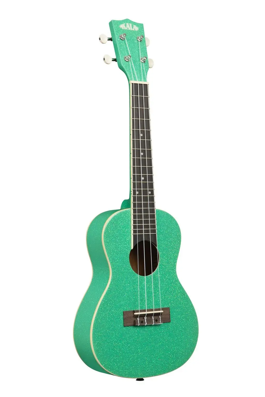 Kala  Ka-Sprk-Green Gatsby Green Sparkle Concert Ukulele 1