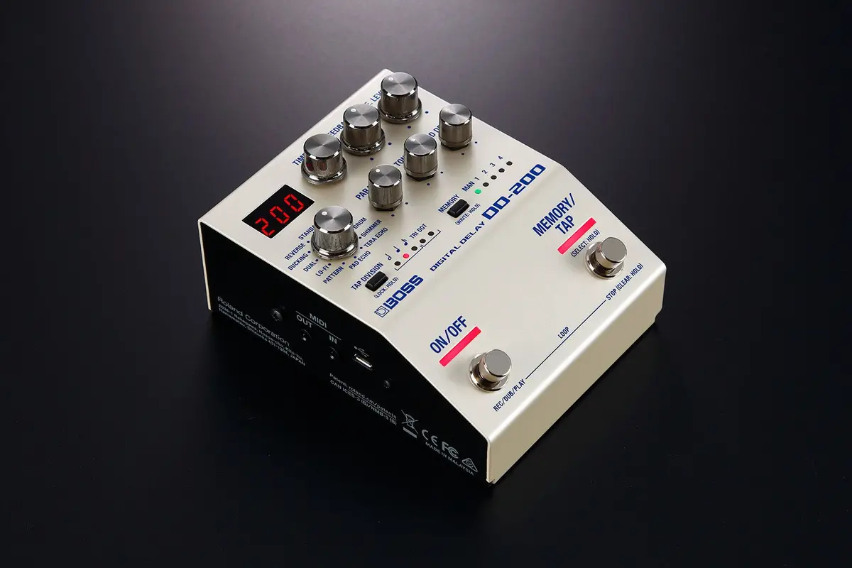 Boss Dd-200 Digital Delay *Free Shipping In The Usa* 1