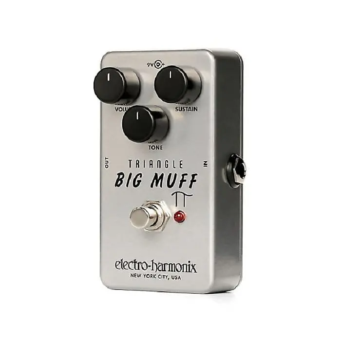 Electro-Harmonix Triangle Big Muff Pi  Silver *Free Shipping In The Usa* 1
