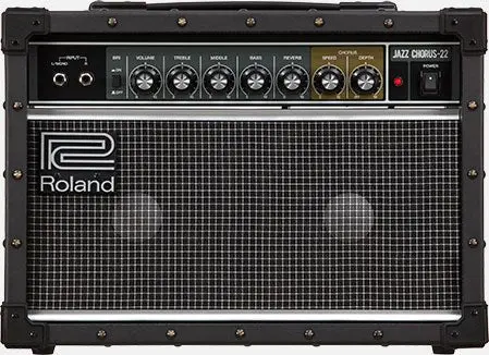 Roland Jc-22 Jazz Chorus Guitar Amplifier. "Free Shipping In The Usa* 1