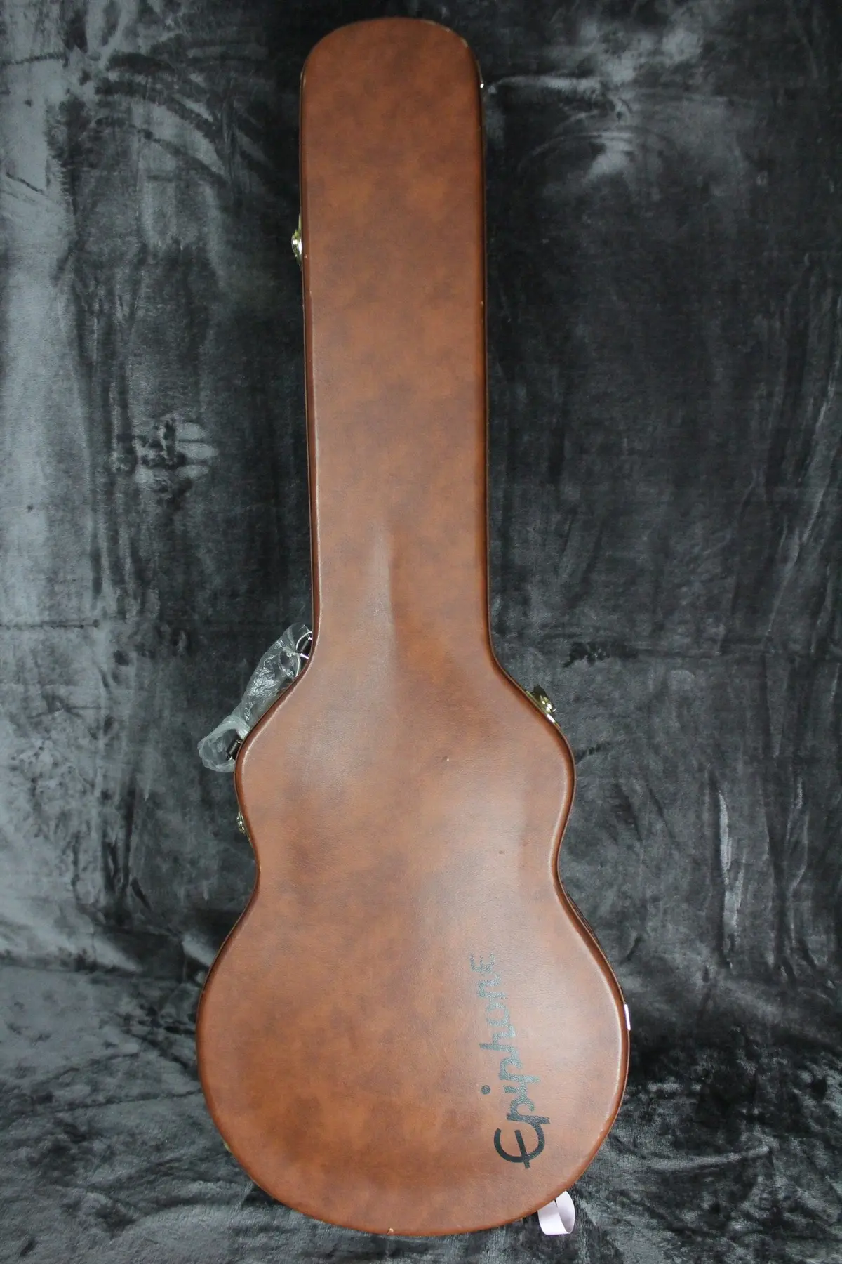 Epiphone Deluxe Brown, Lifton-Style Les Paul Case With Gold-Plated Hardware & Pink Interior 1