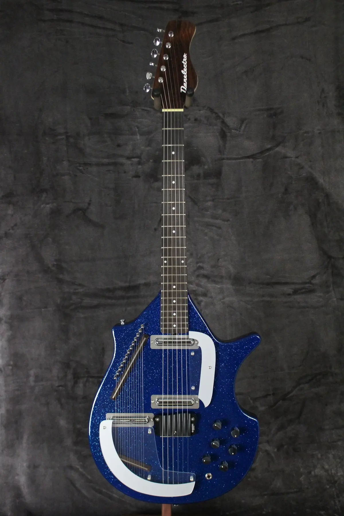 Danelectro Coral Sitar Blue Flake *Free Shipping In The Usa* 1
