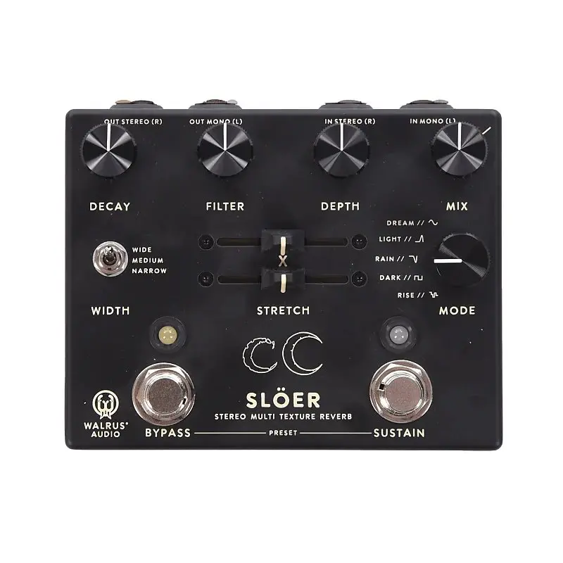 Walrus Audio Sloer Stereo Ambient Reverb *Free Shipping In The Usa* 1