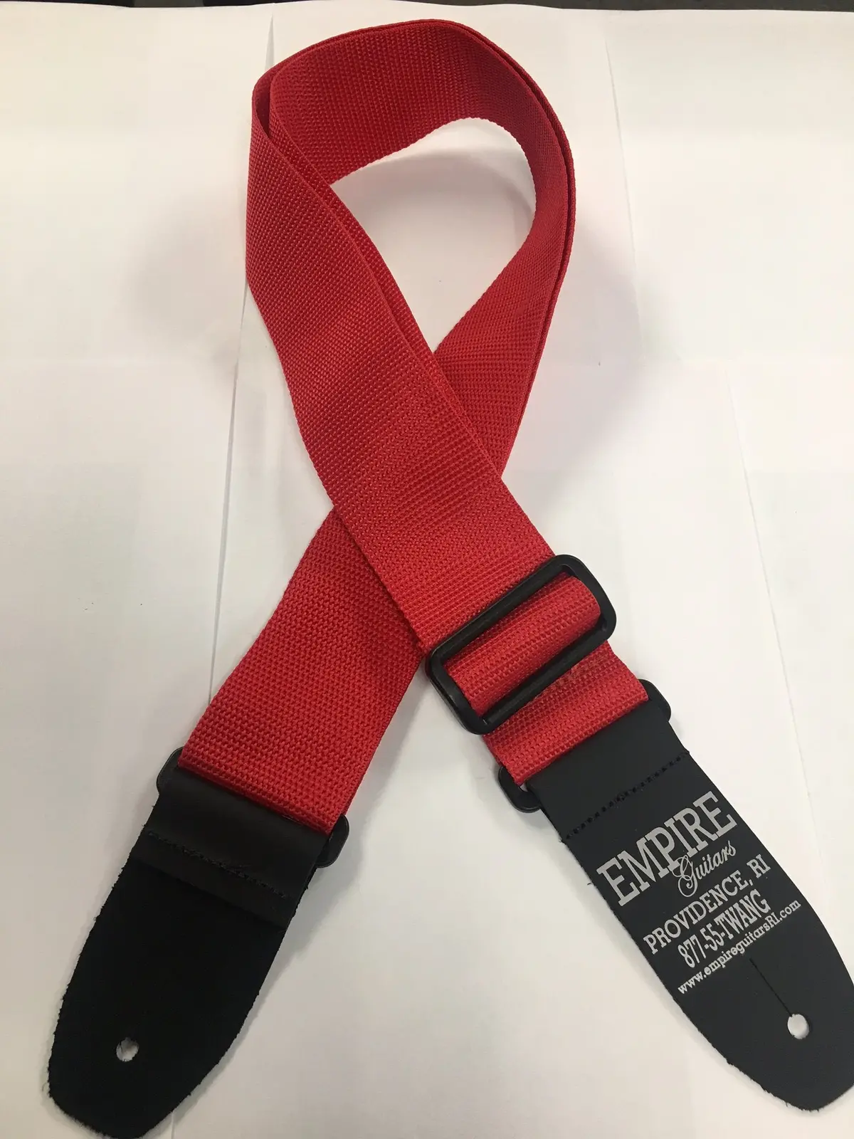 Empire Guitars Red Guitar Strap Hpol-Red 1