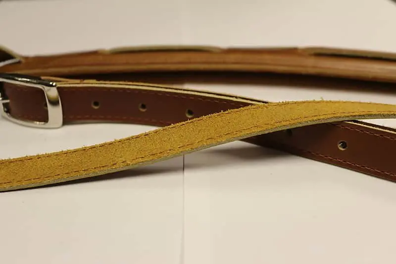 Souldier Plain Saddle Strap Tan Leather Strap / Tan Pad *Free Shipping In The Usa* 2