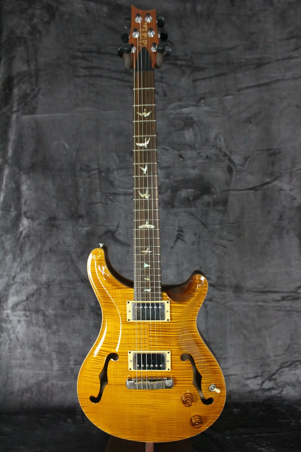 2007 Paul Reed Smith Hollowbody Ii 10 Top Amber 1