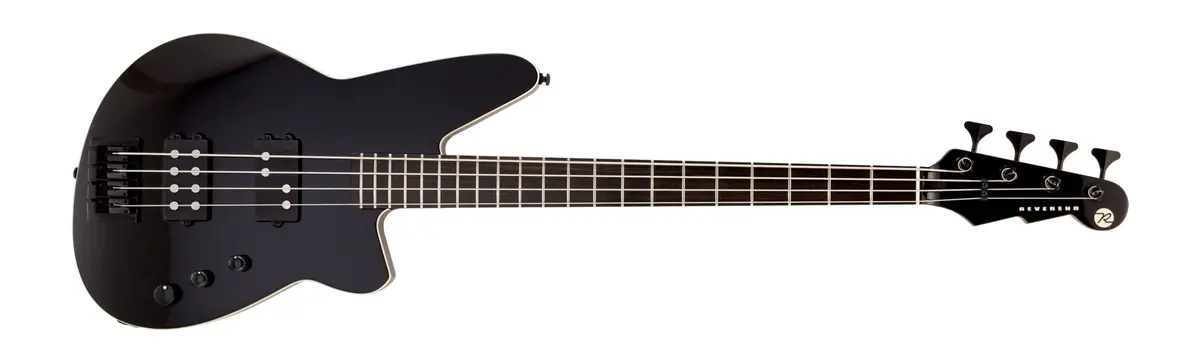 Reverend Mercalli 4 Bass Guitar Blackout Edition *Free Shipping In The Usa* 1
