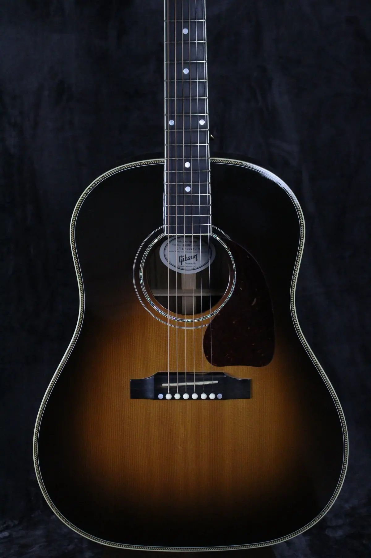 2009 Gibson J45 Custom Rosewood Sunburst 1