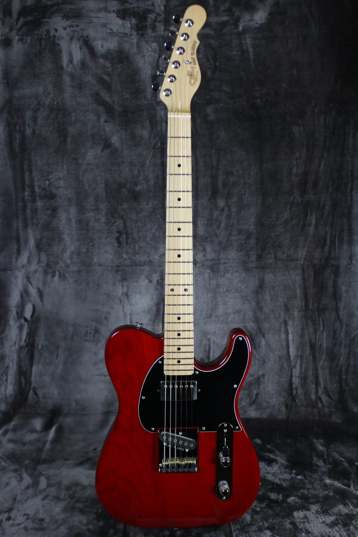 2016 G&L Asat Classic Bluesboy - Clear Red 1