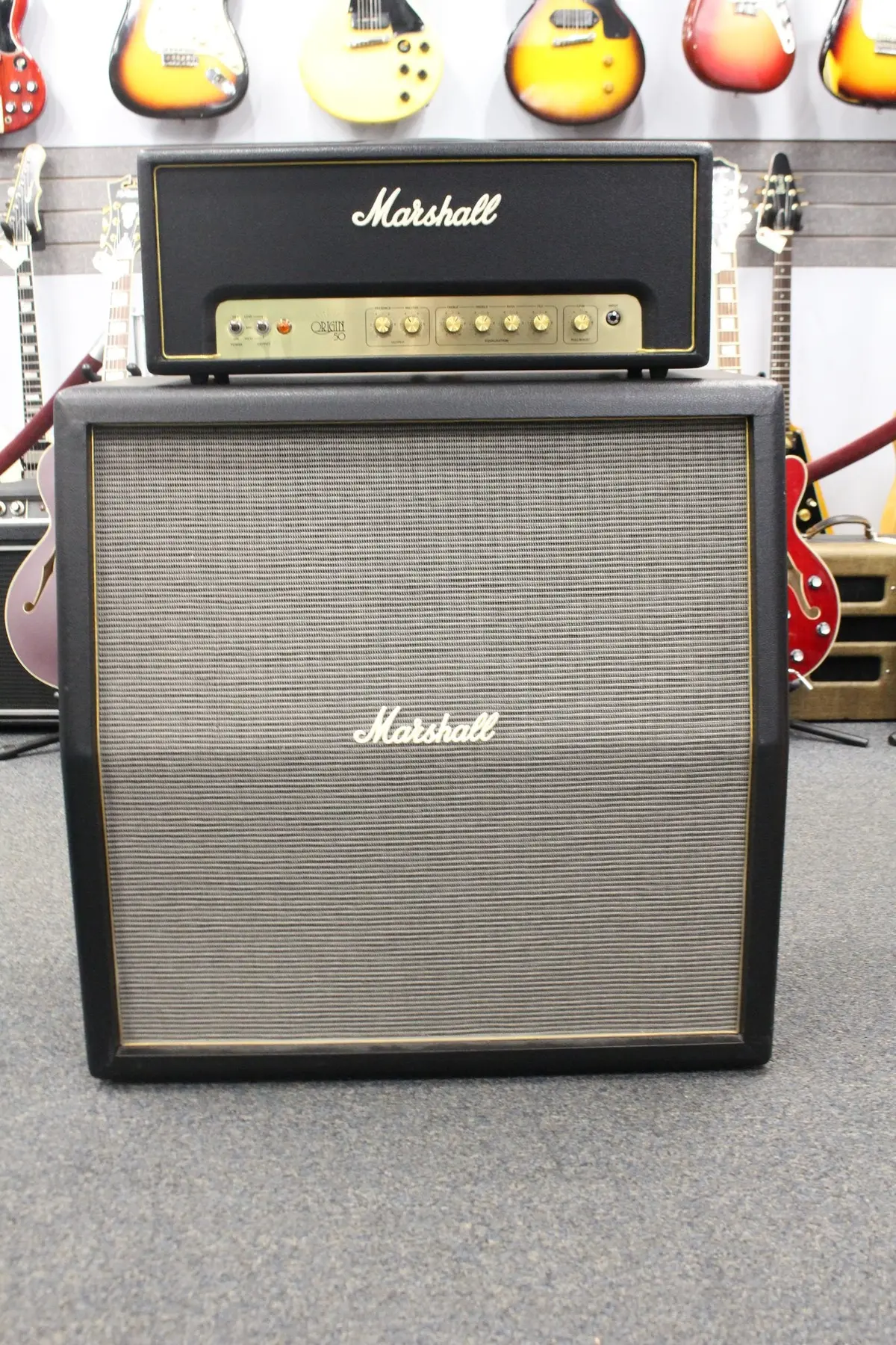 Marshall Origin 50 Head & Ori412a Cab 1