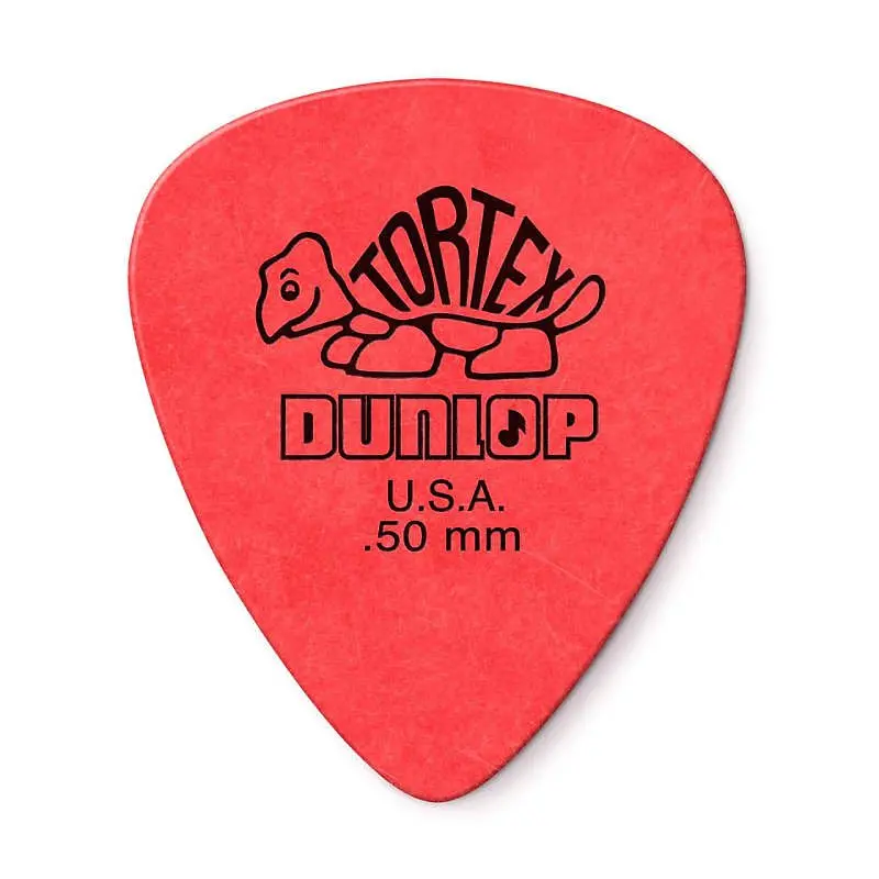 Dunlop Tortex Standard Picks .50Mm, 12 Pack- 418P.50 Red 1