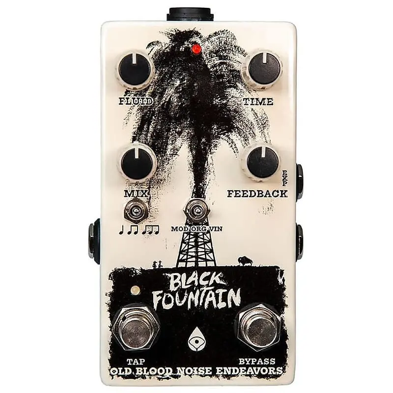 Old Blood Noise Endeavors Black Fountain V3 Discontinued /Tap Tempo *Free Shipping In Us* 1