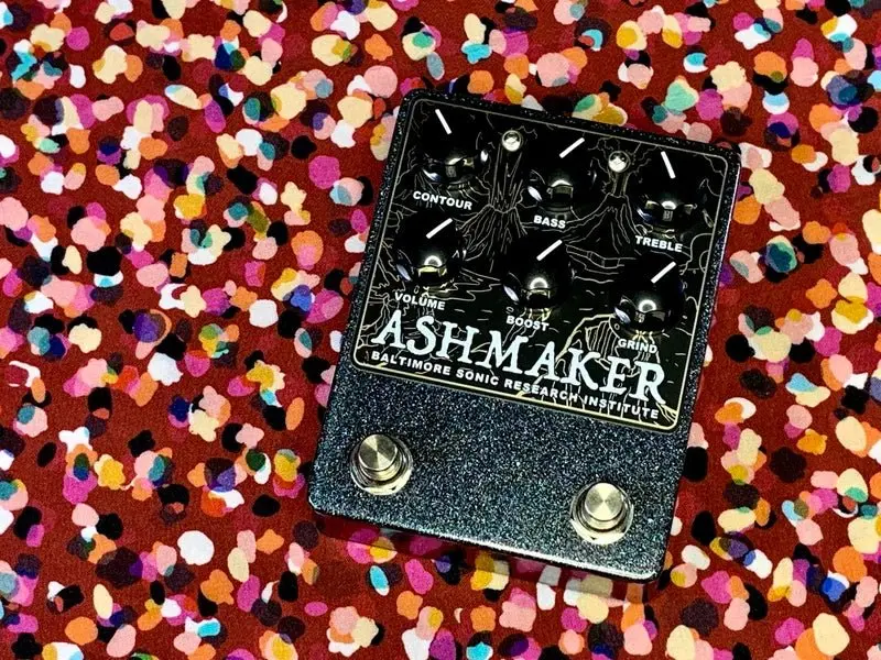 Baltimore Sonic Research Institute  Ashmaker   **. Discontinued.  ** | High Gain Distortion W/ Boost  *Free Shipping In The Us* 1