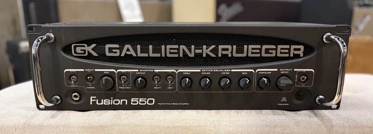 Gallien Krueger Fusion 550 Bass Head 1