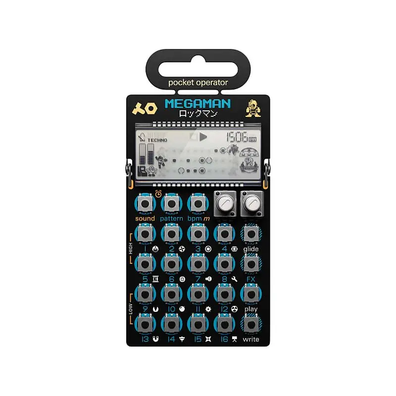 Teenage Engineering Po-128 Mega Man Capcom Edition *Free Shipping In The Usa* 1