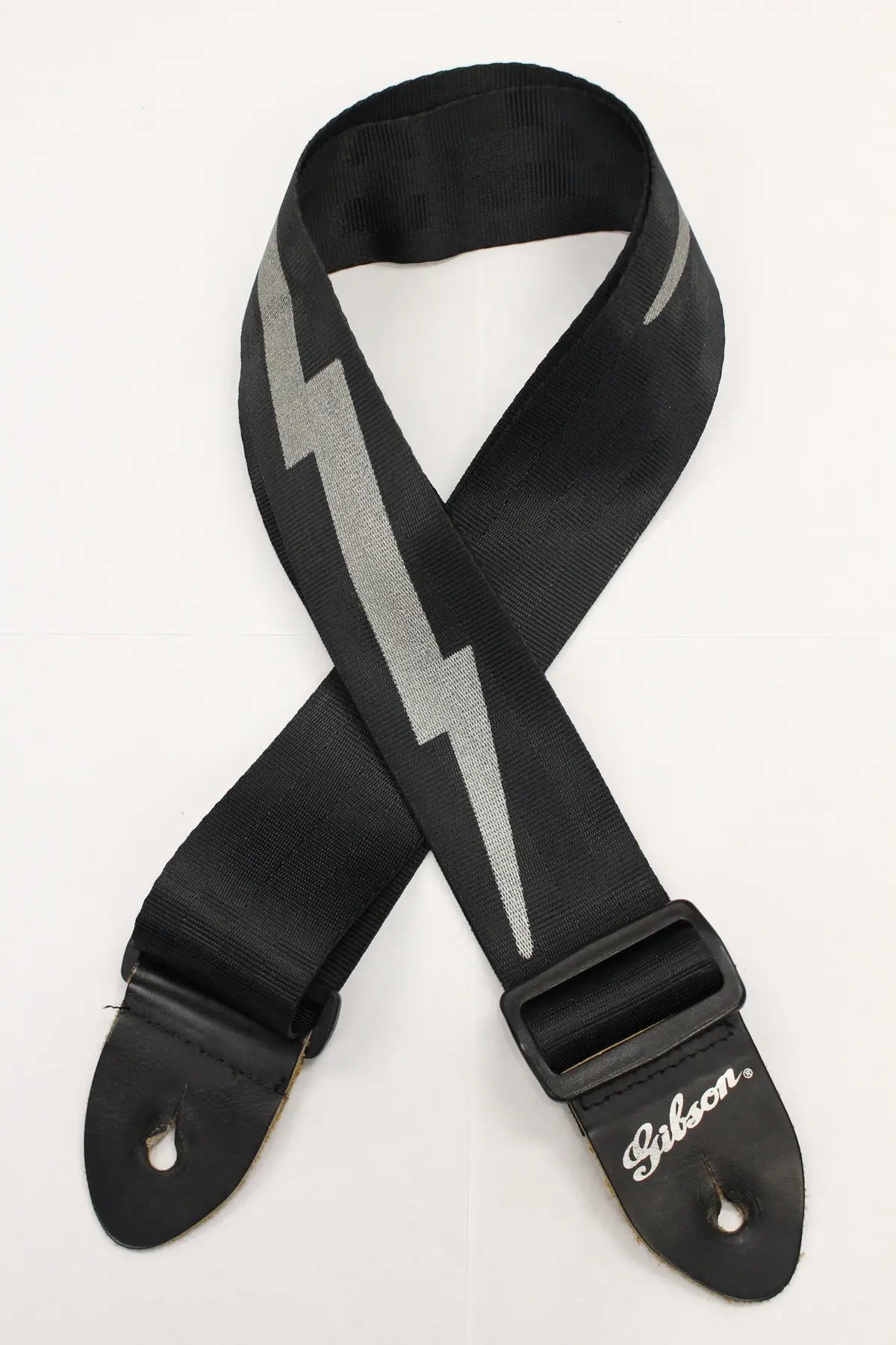 Gibson Lighting Bolt Seat Belt Strap 1