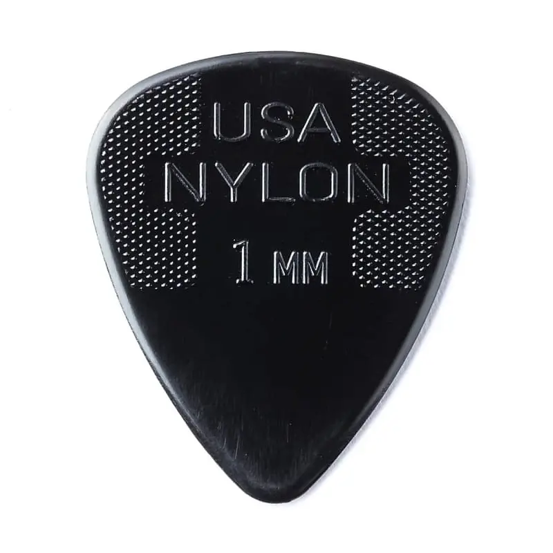 Dunlop Nylon Standard Picks 1.0Mm, 12 Pack- 44P1.0 1