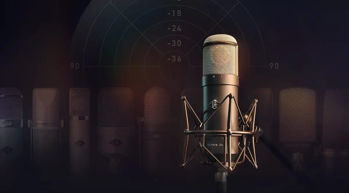 Universal Audio Ua Sphere Dlx Modeling Microphone *Free Shipping In The Us* *B-Stock* 1