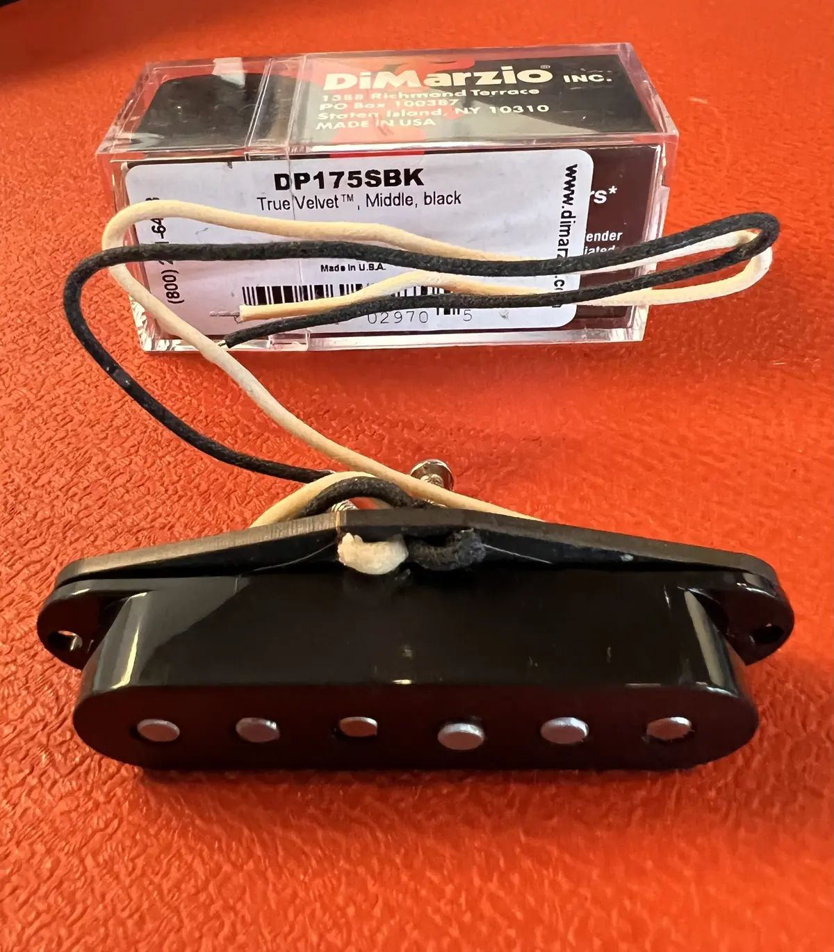 Dimarzio True Velvet Middle Single Coil Pickup 1