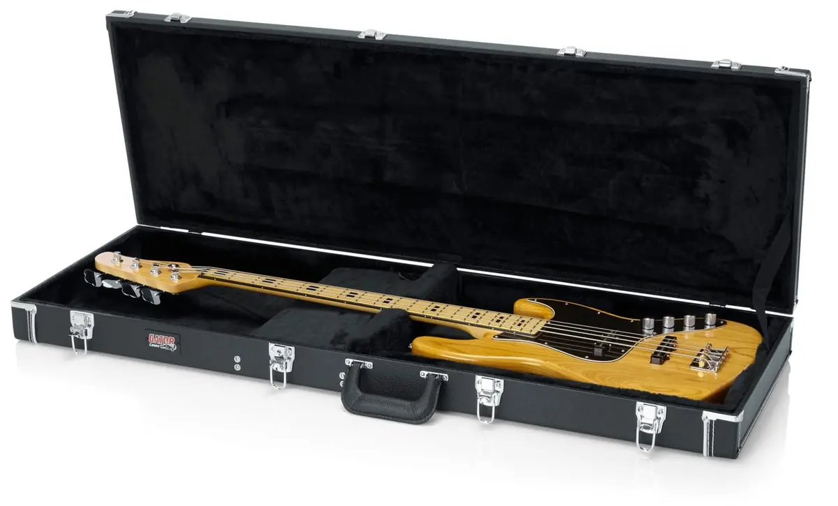 Gator Cases Gw-Bass Deluxe Wood Hard Shell Bass Case 1