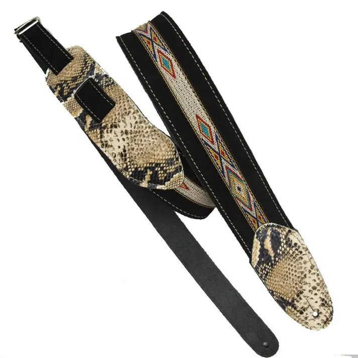 Lm Products Ls-32 Bk Desert Suede Guitar Strap *Free Shipping In The Usa* 1