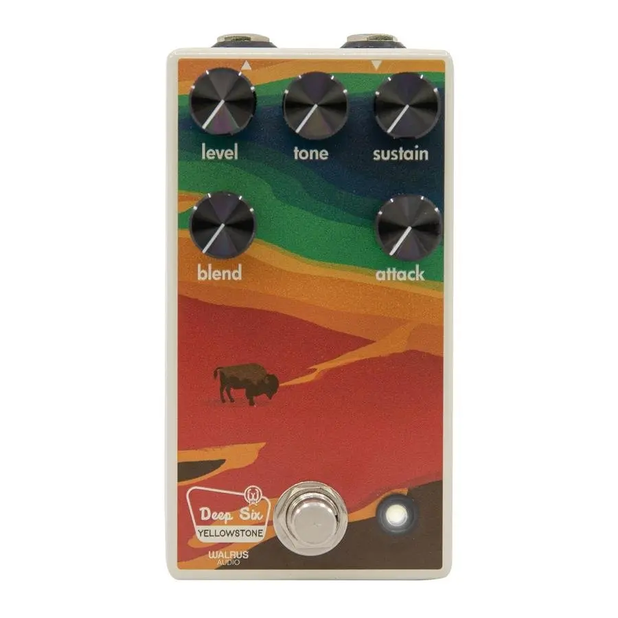 Walrus Audio Deep Six Compressor- National Park Series *Free Shipping In The Usa* 1