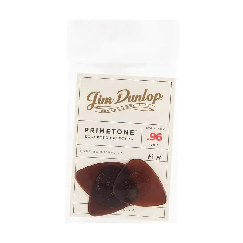 Dunlop Primetone Standard Grip Picks 3 Pack, 0.96Mm- 510P.96 1