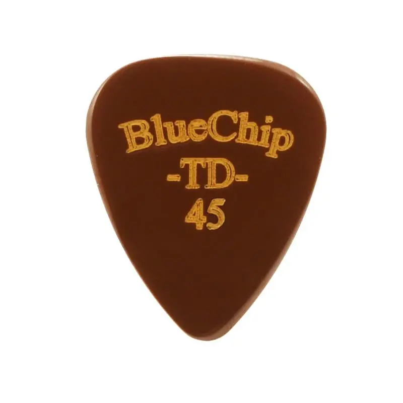 Blue Chip Td45 Flat Guitar Picks (Single Guitar Pick) 1