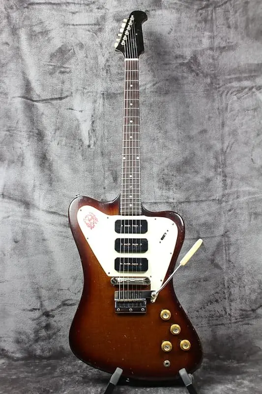 Gibson Firebird Iii Non-Reverse 1965 Sunburst 1
