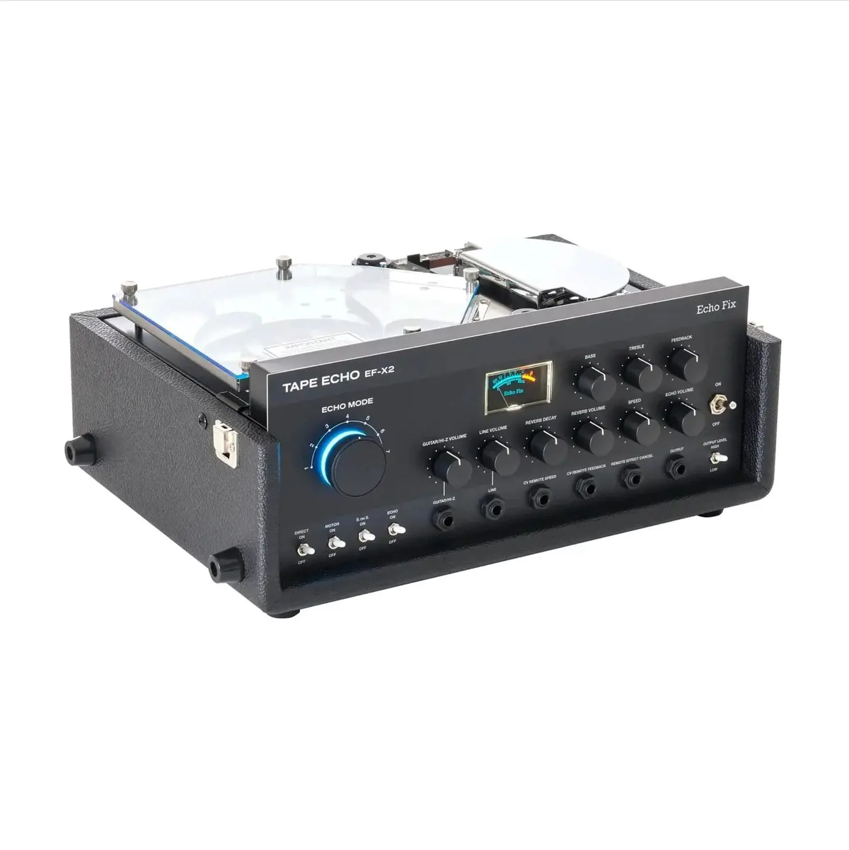 Echo Fix Ef-X2 Tape Echo With Spring Reverb And Dsp Reverb/Chorus - Black *Free Shipping In The Usa* 1