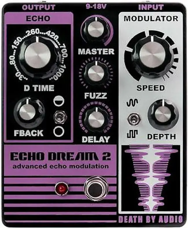 Death By Audio Echo Dream Delay 2 *Free Shipping In The Usa* 1