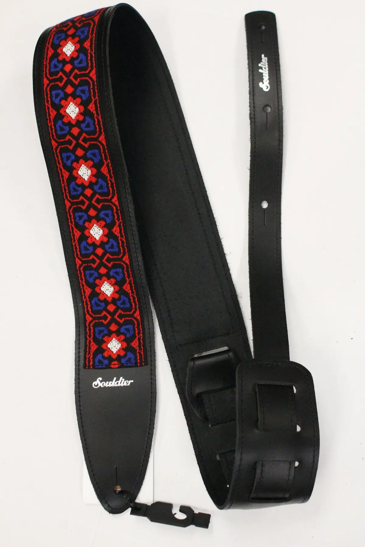 Souldier Fillmore Red, White, & Blue Torpedo Guitar Strap *Free Shipping In The Us* 1