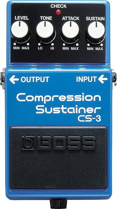 Boss Cs-3 Compression Sustainer Blue *Free Shipping In The Usa* 1