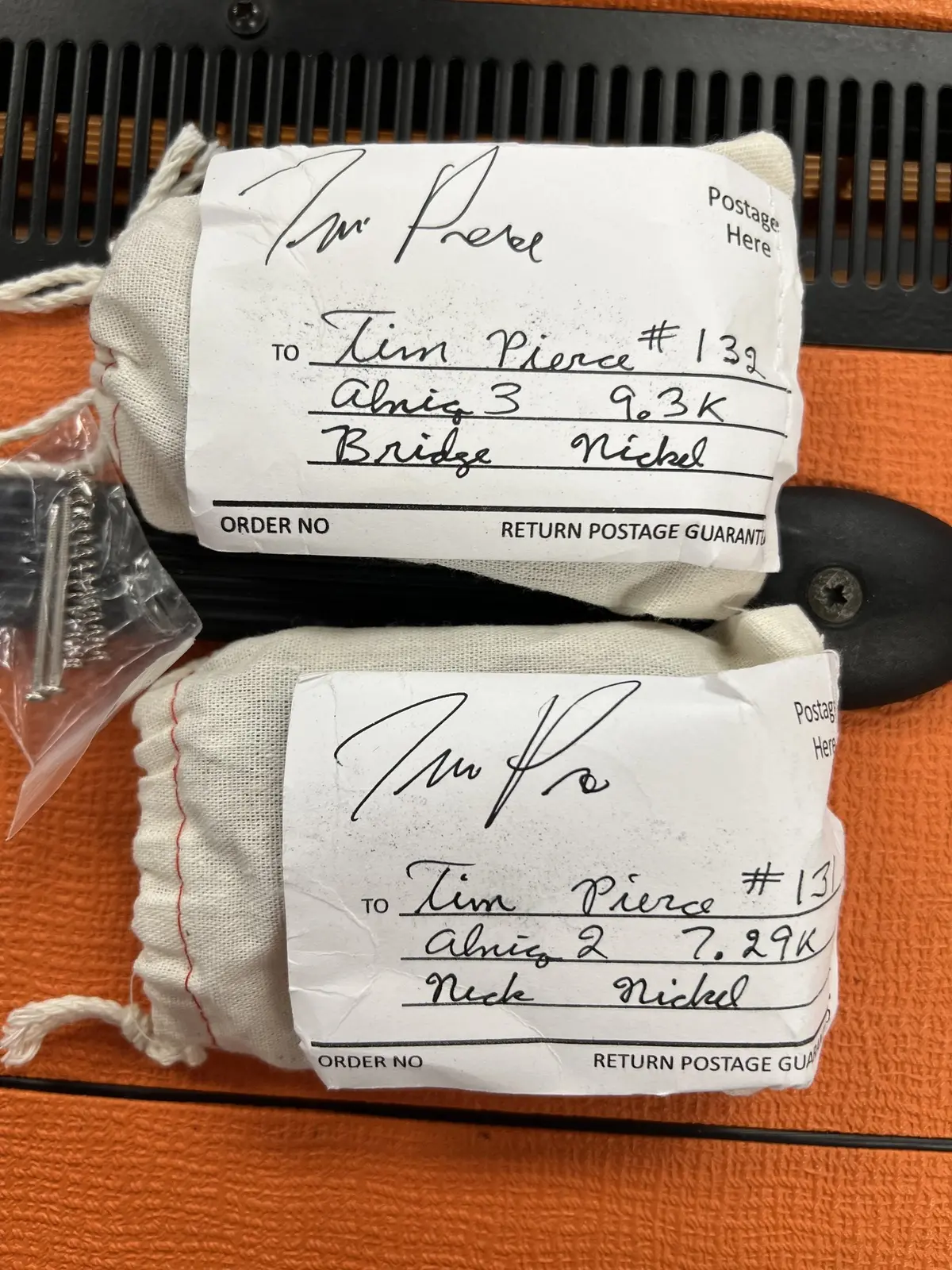 Arcane Tim Pierce Alnico Iii Humbucker Set 1