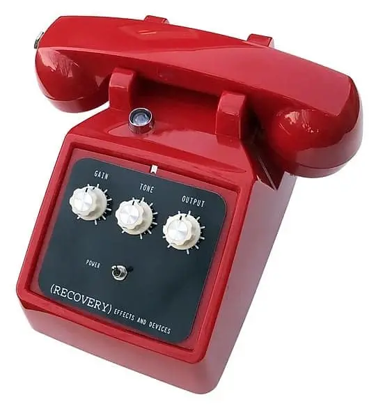 Recovery Effects Exmic Deluxe Telephone Microphone Red *Free Shipping In The Usa* 1