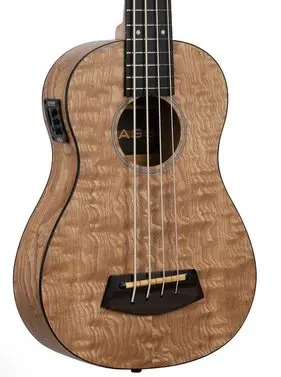 Kala Quilted Ash Acoustic-Electric Fretted Ubass *Free Shipping In The Usa* 1