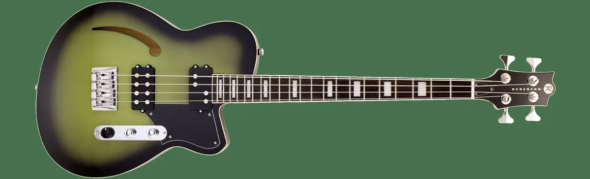 Reverend Guitars Dub King Bass Avocado Burst *Free Shipping In The Usa* 1