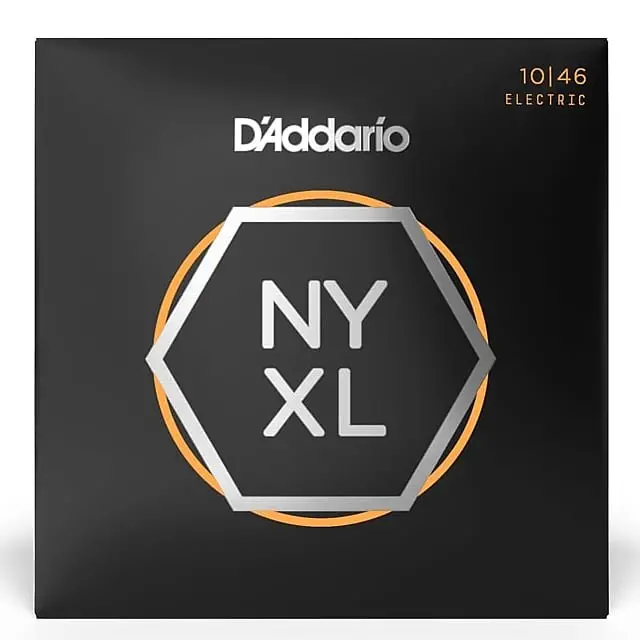 D'addario Nyxl1046 Nickel Wound Electric Guitar Strings, Regular Light Gauge 1