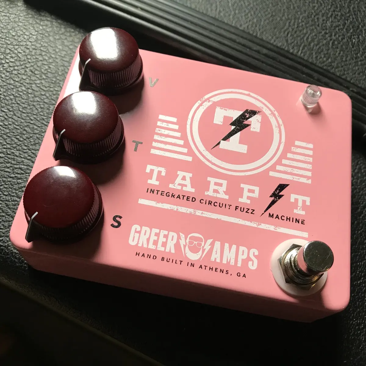 Greer Amps Tarpit Integrated Circuit Fuzz Machine Pink - Discontinued 1