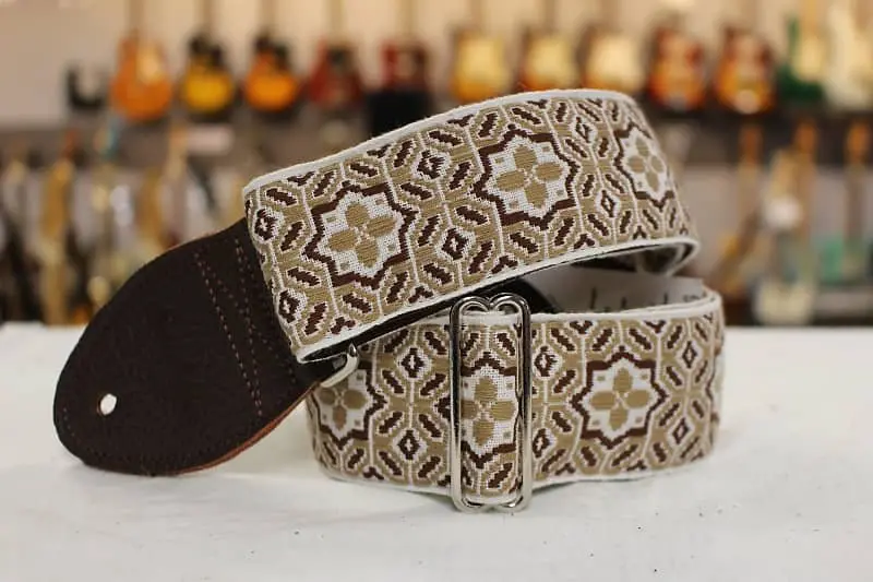 Souldier  Octagon Star Tan Guitar Strap *Free Shipping In The Usa* 1