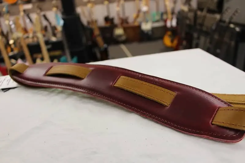 Souldier Plain Saddle Strap Red Pad / Brown Strap *Free Shipping In The Usa* 1