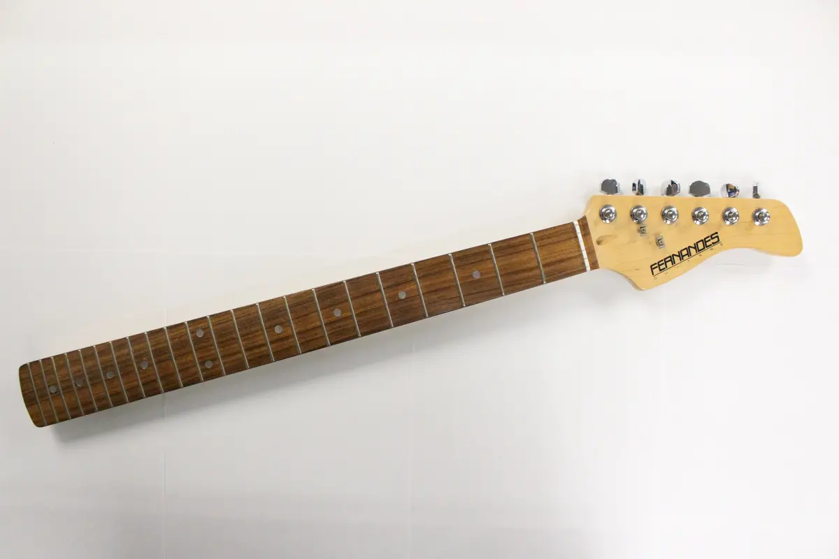 1998 Fernandez Guitars Guitar Neck With Tuning Keys - 22 Frets - Rosewood Fingerboard 1