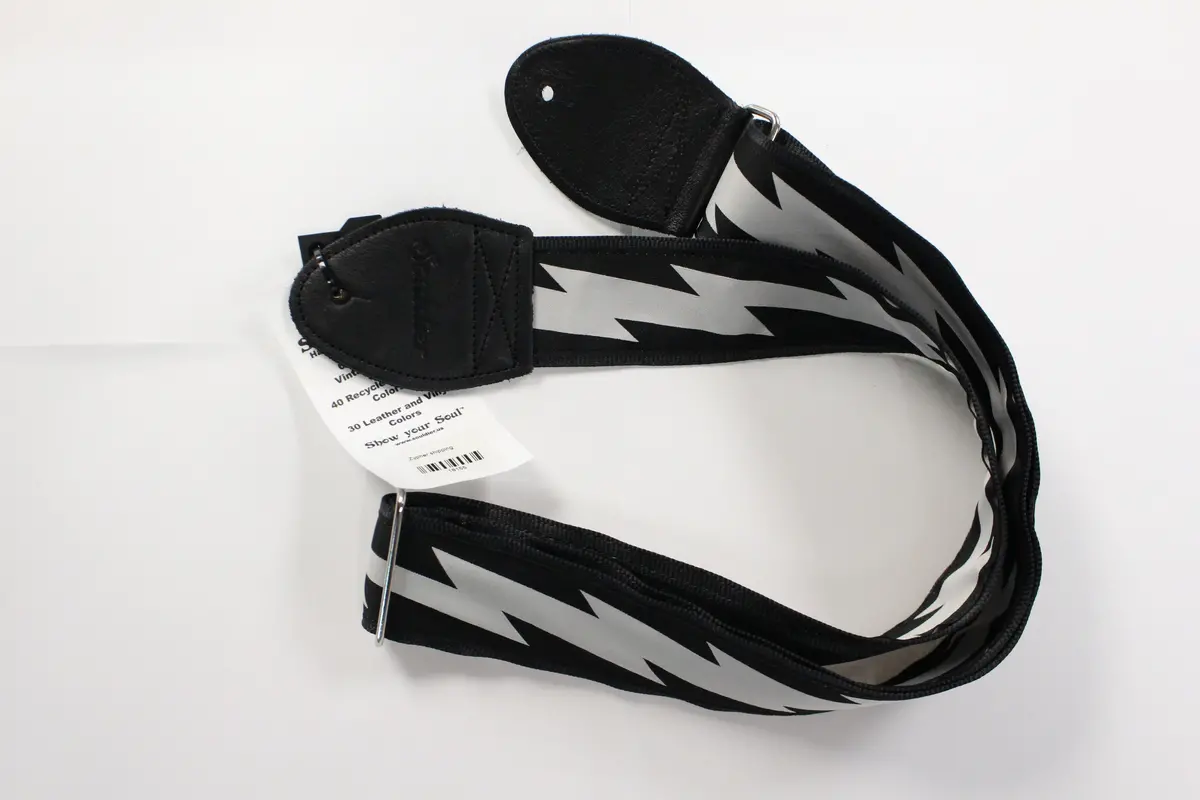 Souldier Straps Lightning Bolt Gs0856bk04bk40 *Free Shipping In The Us* 1