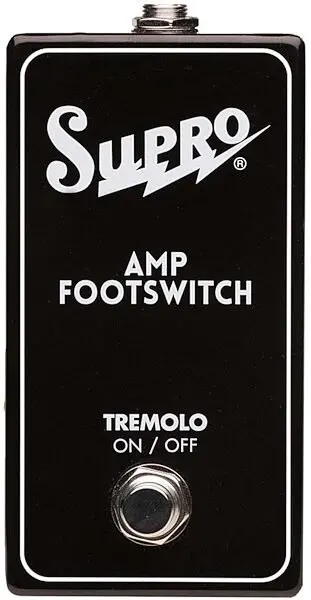 Supro Sf-1 Footswitch Tremolo On/Off 1 Button 1