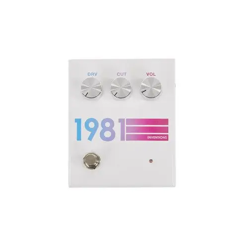 1981 Inventions Drv White Hyperfade *Free Shipping In The Us* 1