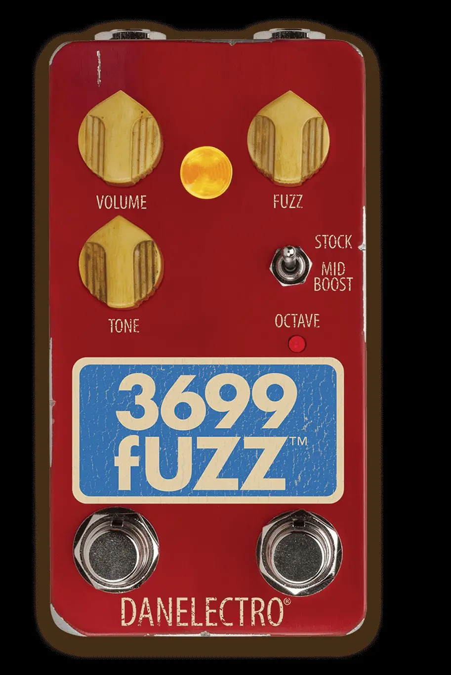 Danelectro Tf-1 3699 Fuzz Pedal *Free Shipping In The Usa* 1