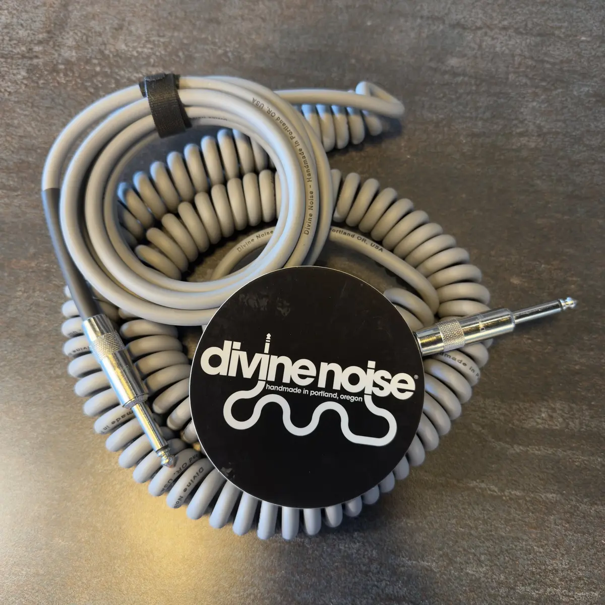Divine Noise 50/50 Cable Grey 30' St-St  *Free Shipping In The Usa* 1
