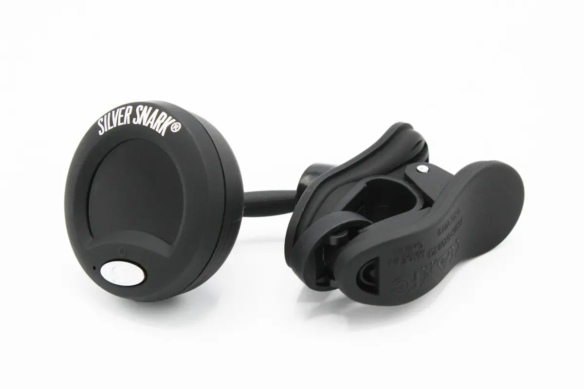 Snark Black Silver Sil-Blk Clip On Guitar Tuner 1